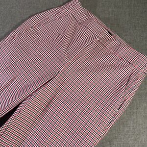 J.Crew Re-Imagined Plaid Pants Women's Size 2 Ankle Cropped Career Casual